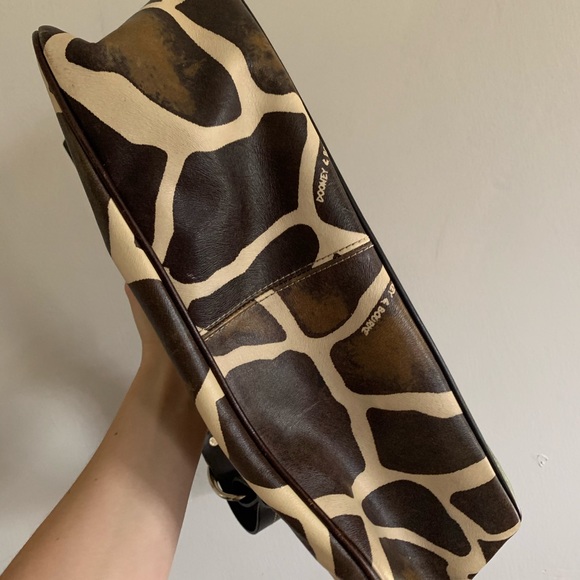 Dooney & Bourke • safari giraffe hobo shoulder bag - Picture 3 of 8